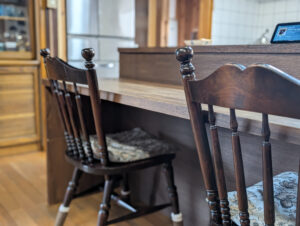 共有キッチンのカウンター